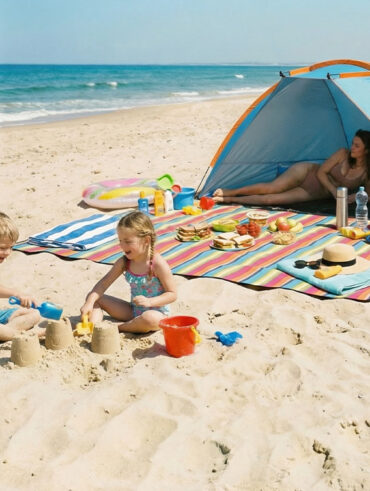 namioty na plażę